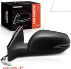 A-Premium Driver Side Power Door Mirror - Compatible with Honda CR-V CRV 2017-2022 - Heated Manual Folding Black Outside Rear View Mirror w/Turn Signal and Blind Spot Detection