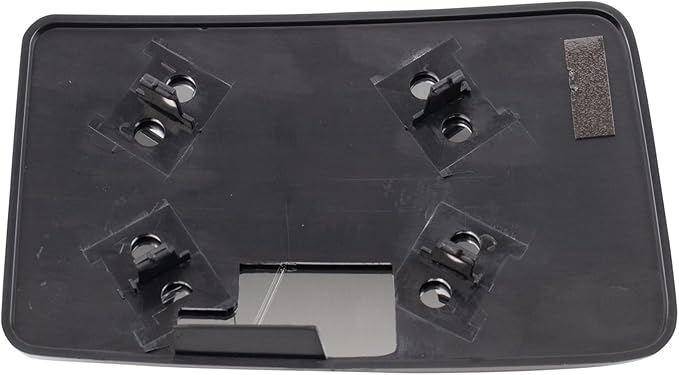 TRQ Driver Side Lower Mirror Glass Snap On Clear Compatible with 2013-2016 Ford F-250 Super Duty F-350 Super Duty F-450 Super