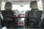 Tactical Car Seat Back Organizer with Molle Panel Vehicle Gun Holder- Seat Back Storage Cover with Gun Rack for Rifle Hunting Universal Fit SUV Truck MPV Pickup (2 Packs)