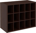 ClosetMaid 15 Cube Stackable Storage Organizer for Shoes, Bags, Crafts, Hobbies with Wood Shelves, for Closet, Entryway or Mu