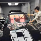 5Ft x 99Ft Chameleon Window Tint for Cars VLT 78% Sunset Orange Red Windshield Car Windows Protection Foils Ceramic Window Tint Film, Auto Tints