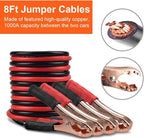 PACETAP Car Roadside Emergency Kit, Essential Auto Safety Road Side Assistance Tool Kit with Jumper Cables, Towing Rope, Tria