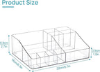 Vtopmart 1 Tier Clear Makeup Organizer with Drawer, Cosmetic Storage for Dresser Countertop and Bathroom Vanity, Beauty Holde