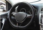 Mayco Bell Flat Bottom Size Steering Wheel Cover Anti-Slip,Safety,Soft,Breathable,Durable,Full Surround,Comfortable Grip Micr