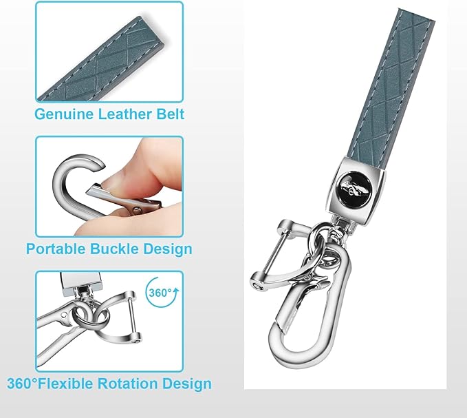 For Ford Key Fob Cover with Keychain, Soft TPU Key Case Shell Full Protection for Ford Explorer Fusion Escape Edge Expedition