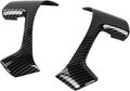 Hoolcar Steering Wheel Cover Trim Compatible with Chevrolet Silverado Tahoe Suburban Avalanche Sierra Yukon 2007-2013 Interior Accessories Steering Wheel Trim, Carbon Fiber