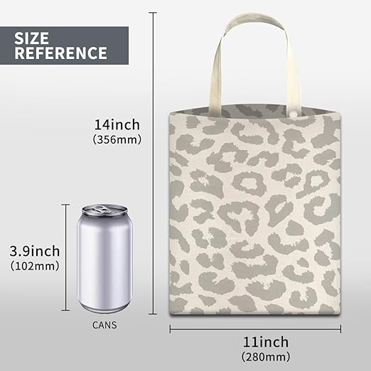 Car Trash Can, Cute Car Trash Bag, Hanging Car Organizer and Storage Bag, Trash Bin for Car Accessories, Vehicle, Travelling, Camping Gray White Leopard