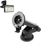 Suction Cup Bracket for Garmin GPS Mount, 17mm Universal Ball Head with Adjustable Telescopic Arm GPS Holder for Car Dashboard Compatible with Garmin Navi Serie 3.5-7 inches Sat Nav