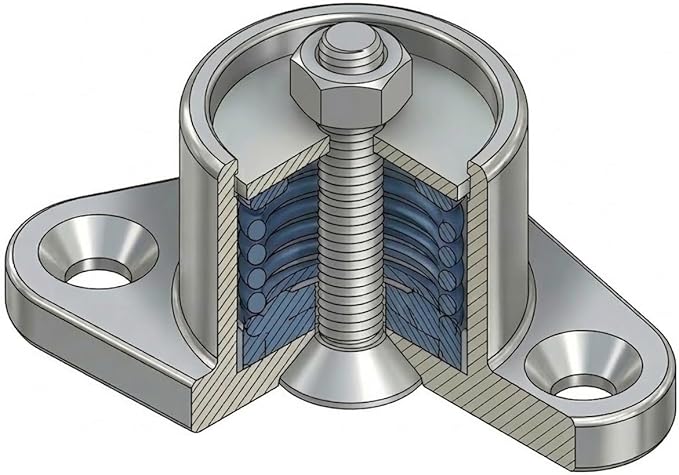 trust4care Heavy Tension Chrome Closet Rod Holders & Shower Curtain Rod Brackets (Adjustable 1"/1.5" Rods) – Deep 0.75" Pole 
