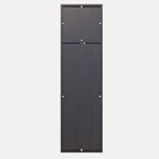 Book Shelf, 4-Tier Bookcase, Wooden Open Cube Storage Organize, 9.3 x 11.8 x 41.7 inches Bookshelf for Living Room, Bedroom, 