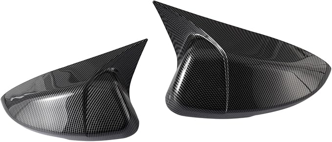 YINGTUU for Honda Accord 10th Gen 2018 2019 2020 2021 2022 2023 2024 2025 Car Ox Horn Side Rearview Mirror Cover Wing Mirror Protect Stickers Exterior Accessories Decals Carbon Fiber Pattern