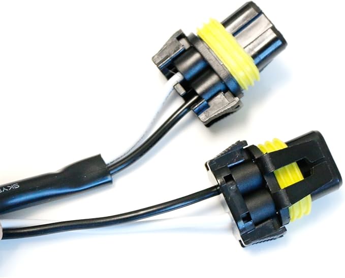 iJDMTOY 9005 9006 H10 Relay Harness Wire Kit with LED Light ON/Off Switch Compatible with Automtive Driving Light, Fog Light, Retrofit, Off-Road Lighting, etc