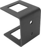 Trailer Hitch Storage Bracket, Heavy Duty 2in Hitch Holder with Extended Rivets for Secure Mounting, for 2in Ball Mount Hitches Truck Bed Garage Wall RV Storage