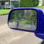 Ampper Blind Spot Mirror Rectangular, HD Glass Frameless Stick on Adjustabe Convex Wide Angle Rear View Blind Spot Car Mirror for Car Blind Spot, Pack of 4