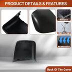 Rearview Mirror Cover, Car Rearview Side Mirror Caps, Compatible with Ford Transit Connect 2014-2018, 1 pc (Left)