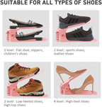 Shoe Slots Organizer 36 Pack - Shoe Organizer Space Saver 50%,Adjustable Thickening Shoe Stackers for a pair of Shoes,Shoe St
