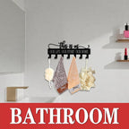 Key Holder Wall Mount, This is Us Sign, Key Holder Wall for Wall Decorative with 6 Hooks, Organizer Rack Hanger for Entryway,