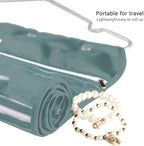 BB Brotrade Hanging Jewelry Organizer,Accessories Organizer,56 Zipper Pocket Organizer for Holding Jewelries (Grey-Zipper)