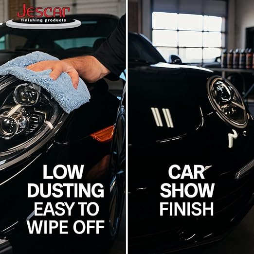 Jescar Medium Polish - 8oz - Professional-Grade Polishing Compound for Scratch Removal and Swirl Correction – High Gloss Finish, Removes 2500 grit Sanding Marks, Silicone-Free.