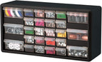 Akro-Mils 26-Drawer Plastic Drawer Storage Cabinet for Garage Organization, Bead Organizer, Building Bricks Storage, Teacher 
