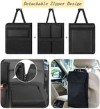 Car Trunk Organizer, Detachable Car Backseat Hanging Organizer with 7 Large Storage Pockets, Collapsible Back Seat Organizer