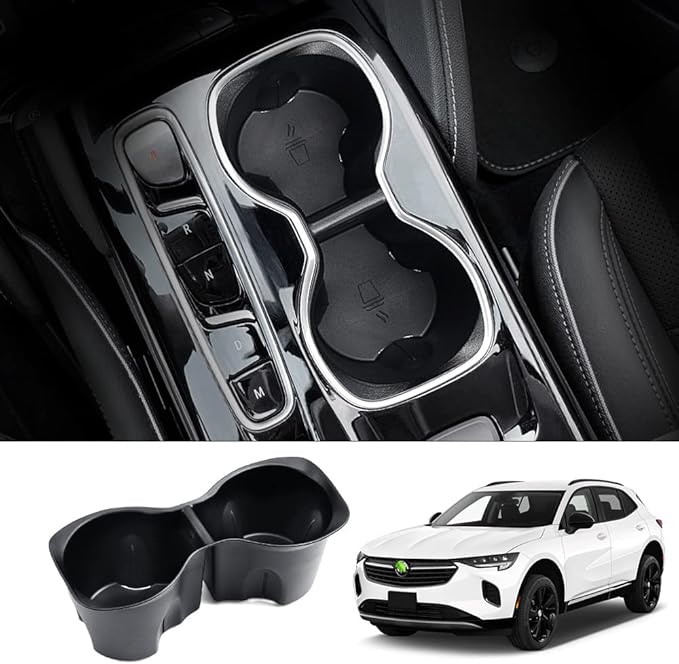 Autorder Center Console Cup Holder Insert for Buick Envision 2021 2022 2023 Interior Accessories Water Cup Holder