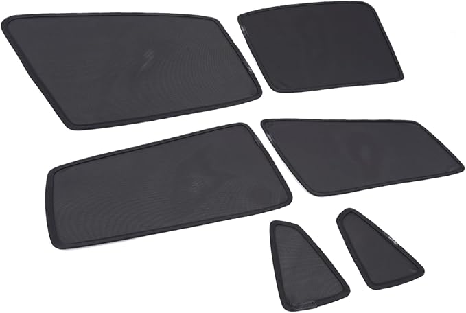 Car Window Shade Compatible with Subaru Crosstrek 2024 2025 2026, Front Rear Mesh Side Window Sun Shade Glare Shield and UV Rays Protection Accessories (Front + Back Window)