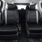 EKR Sienna Seat Covers for 2011-2020 Toyota Sienna LE,XLE, SE,XLE Premium 2nd Row 4/2/4 Split,8 Seats,Waterproof Car Seat Cov