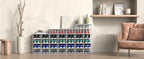 ZOINLIY Stackable Shoe Organizer for Closet, Small Shoe Rack for Entryway, Bedroom, Dorm Rooms, Free Standing Shoe Shelf, Pla