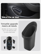 BMZX Car Trash Can Trash Bin, Accessories for Interior Mini Garbage Can, Car Door Trash Can,Multifunctional Organizers and Storage, Home and Office