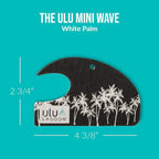 ulu Lagoon Hanging Car Air Freshener | Tropical Beach Coconut Surf Wax Scent Mini Wave | Long Lasting Car Freshener, Closet a