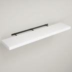 Floating Shelves for Wall, 9.3" Deep Wall Mounted Wood Shelves for Bathroom, Bedroom, Living Room, Kitchen, Hanging Shelf for
