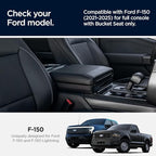 Spigen Armrest Organizer Tray for Ford F-150 2021-2026 & F-150 Lightning 2022-2026 [Check Compatibility for 2024/2025/2026 Models]
