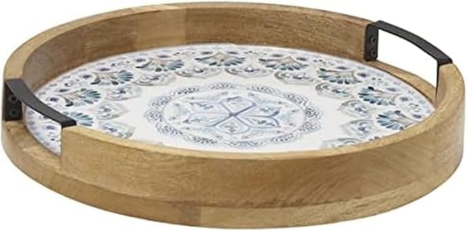 Gourmet Basics by Mikasa Addison Lazy Susan Serving Tray, 14-Inch