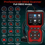 OBD2 Scanner Diagnostic Tool, Check Engine Code Reader OBD2 Scanner with Reset, Mode 6, Mode 8 & I/M Readiness, Auto Check