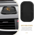Car Dashboard Phone Tray, Anti-Slip Silicone Pad Phone Holder Car Dashboard Storage Pad Hands Free Smartphone Mount Stand Mul