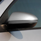 Compatible with Mazda 2/Mazda 3 2010-2013 Left Driver Side Mirror Cap Cover, Door Rearview Left Side View Mirror Cover Replacement for Mazda, Silver