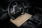 AutoExec AE-WM-11M Wheelmate Car Steering Wheel Tray for Eating on The Go, Writing Space, and Tablet or Laptop Use, Natural