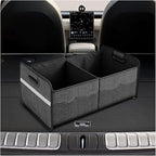 Car Trunk Organizer, Waterproof Large Capacity 600D Oxford Fabric Auto Trunk Storage Container with Pockets,