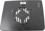 TRQ Right Upper Mirror Glass Heated Convex Snap On Compatible with 2007-2014 Ford F-150 FO1325116