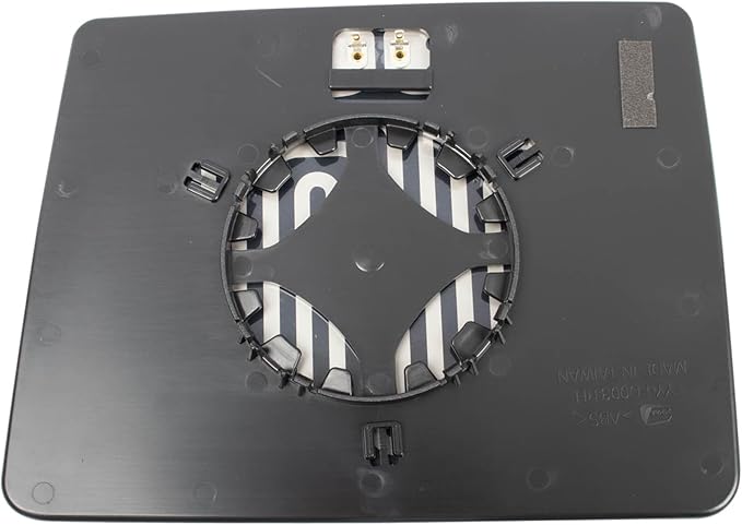 TRQ Right Upper Mirror Glass Heated Convex Snap On Compatible with 2007-2014 Ford F-150 FO1325116
