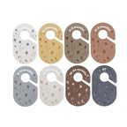 3 Sprouts Baby Closet Dividers 8-Piece Set Newborn to 2T - Double-Sided Organizer for Nursery Clothing Storage - Mushroom