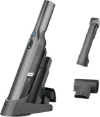 Shark WV201 WANDVAC Handheld Vacuum, Lightweight at 1.4 Pounds with Powerful Suction, Charging Dock, Single Touch Empty and D