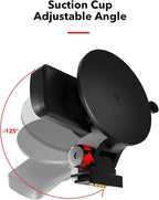 REDTIGER Suction Mount for F7N Series Dash Cam,Built-in GPS Module,Easy Install,180° Rotatable,Includes Adhesive Pads and Electrostatic Stickers