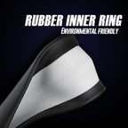 LKWLIKEI Nappa Premium Leather car Steering Wheel Cover, Non-Slip, Breathable, Universal 15 inches