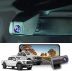 Fitcamx Front 2K Rear 1080P Dash Cam for 2021-2025 Ford F150 F250 Limited XLT XL Raptor Lariat Platinum King Ranch Tremor, OE
