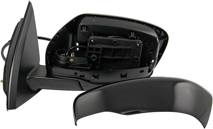 TRQ Driver & Passenger Side Power Mirror Set Paint to Match Manual Folding Compatible with 2017-2021 Nissan Rogue Sport NI132