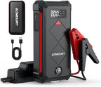 Acmount P100 Car Jump Starter, 5000A Peak Lithium Jump Starter Battery Pack for Up to 10.0L Gas or 8.0L Diesel Engine, Safe