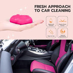 Ultimate Pink Car Cleaning Gel: Automotive Detailing Putty for Interior Care, Vent Cleaning, and Dust Removal Reusable Cleani