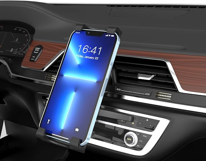 EXSHOW Car Tablet Mount CD Slot Holder for 4.7-12.9 iPad Phone, 360 Rotation Universal Truck CD Player Holder for iPad Pro 12.9" Air Mini, Kindle Fire HD, Samsung Tab S8 Ultra
